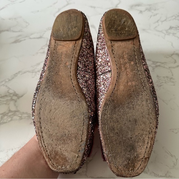 Kate Spade | Pink Glitter Ballet Flats - Picture 3 of 10